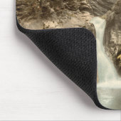 Schlucht kann Wasserfall, Schale, Isle of Man, Mousepad (Ecke)