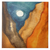 Schlucht-Mond Fliese (Vorderseite)