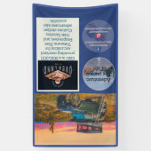 Schlucht-Staat Überland Banner (Vertikal)