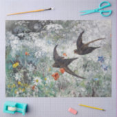 Schlucht und Blume Field, Bruno Liljefors Seidenpapier (Basteln)