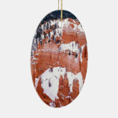 Schlucht Utah ParkSnowy Bryce Keramik Ornament (Rechts)