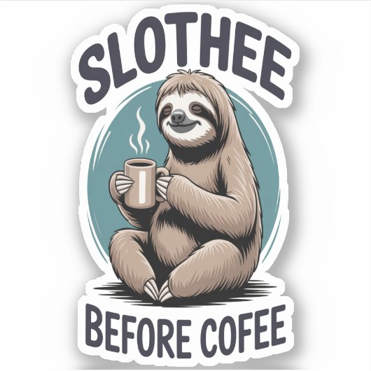 Schlucht vor Kaffeeveröffentlichung Aufkleber (Vorderseite)