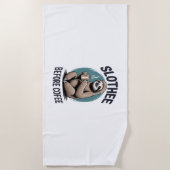 Schlucht vor Kaffeeveröffentlichung Strandtuch (Vorderseite)