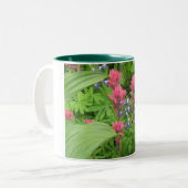 Schlucht-Wildblumen Zweifarbige Tasse (Vorderseite Links)
