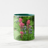 Schlucht-Wildblumen Zweifarbige Tasse (Mittel)