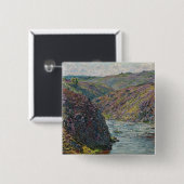 Schluchten Claude Monets | des Creuse Button (Vorne & Hinten)