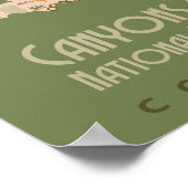 Schluchten der Antike Poster (Ecke)