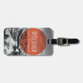 Schluchten | entdecken New Horizons-Zitat Gepäckanhänger (Vorderseite horizontal)