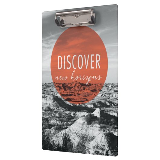 Schluchten | entdecken New Horizons-Zitat Klemmbrett (Links)