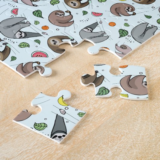 Schluchten in Blau Puzzle (Seite)