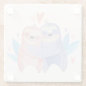 Schluchten in der Liebe Glasuntersetzer (Rückseite)