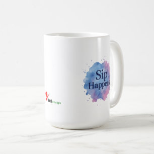 Schluck passiert kaffeetasse