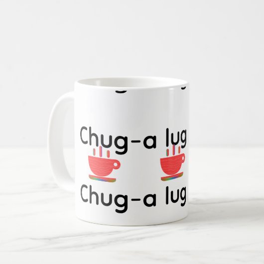 Schluck runter kaffeetasse (Vorderseite Links)