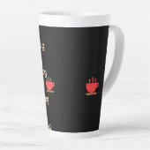 Schluck Zu Schwarz Milchtasse (Rechte Ecke)