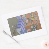 Schluckbuchaufkleber - Seite 1 Rechteckiger Aufkleber (Umschlag)