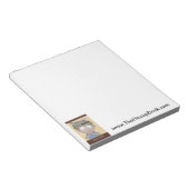 Schluckbuchnotiz Notizblock (angewinkelt)