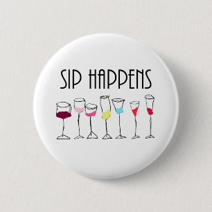 SCHLÜCKCHEN GESCHIEHT BUTTON