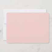 Schlückchen-Schlückchen-Hooray Tafel-rustikaler Einladung (Rückseite)