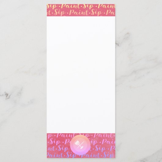 Schlückchen u. Farbe Menükarte (Rückseite)