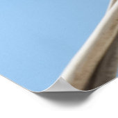 Schlucken auf Draht Poster (Ecke)