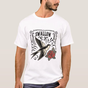 Schlucken Einzigartiger T - Shirt: Artistic & Styl T-Shirt