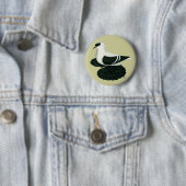 Schlucken: Sachsen Schwarz-weißes Bar Button (Beispiel)