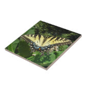 "Schlucken Schwanz Butterfly" Fliese (Seite)