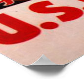 Schlucken Sie 'Em Down!-US Marines! Poster (Ecke)