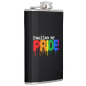 Schlucken Sie meinen Stolz Flachmann (Rechts)