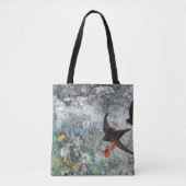 Schlucken und Blume Field, Bruno Liljefors Tasche (Vorderseite)