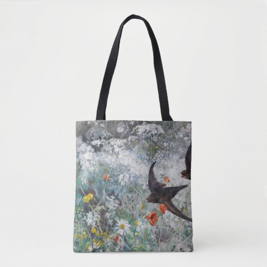 Schlucken und Blume Field, Bruno Liljefors Tasche (Vorderseite)