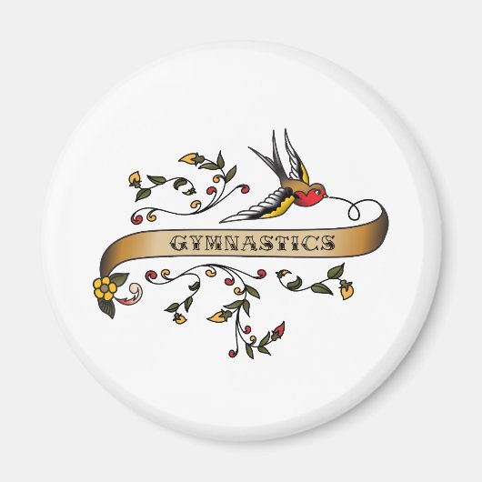 Schlucken und Rollen mit Gymnastik Magnet (Vorne)