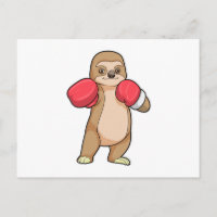 Schlucken wie Boxer mit Boxhandschuhen