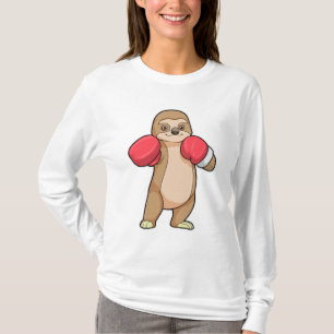 Schlucken wie Boxer mit Boxhandschuhen T-Shirt