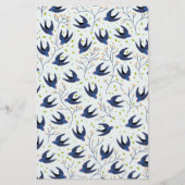 Schluckmuster Briefpapier (Vorderseite)