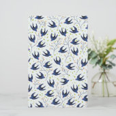 Schluckmuster Briefpapier (Stehend Vorderseite)