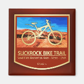 Schluckrock-Radweg (Rad2) Magnet (Vorne)