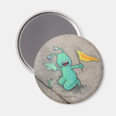 Schluggotrainings Magnet (Vorderseite/Rückseite)