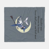 Schlummer-Gebet Fleecedecke (Vorderseite (Horizontal))