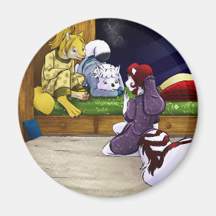 Schlummer-Party Magnet