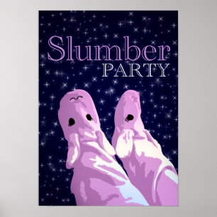 Schlummer Party Nacht Poster