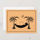 Schlummerhahn Postkarte (Vorne/Hinten)