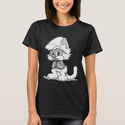 Schlümpfkatze T-Shirt (Vorderseite)