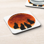 Schlupf am Mond Getränkeuntersetzer (Linke Seite)