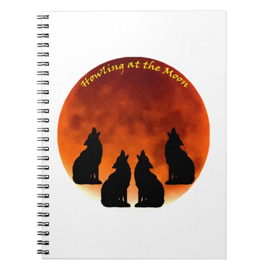 Schlupf am Mond Notizblock (Vorderseite)