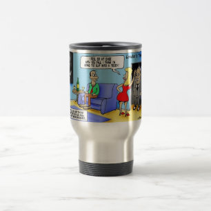 Schlüpf in einen Teddy..Roosevelt Lustige Geschenk Reisebecher