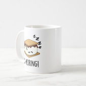 Schlüpfen Funny Smore Puns Kaffeetasse (Vorderseite Links)