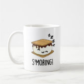 Schlüpfen Funny Smore Puns Kaffeetasse (Links)