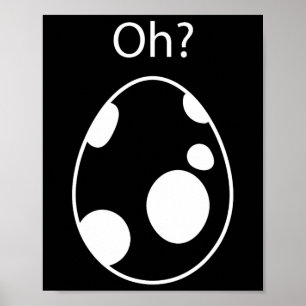 Schlüpfendes Ei Oh Gamer  Poster