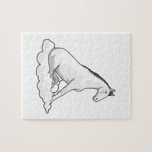 Schlupfpferd Puzzle (Horizontal)